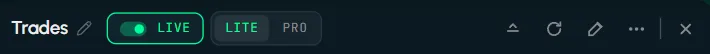 The same title bar tools on every tab